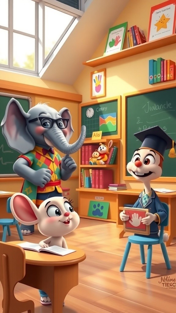 Ujian Lucu di Sekolah Hewan