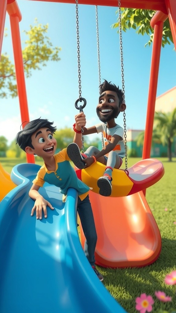 दौड़ की रेस: मोंटी और छोटू की कहानी