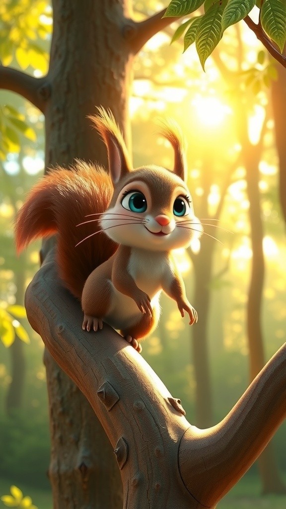 Simi's Nutty Adventure: Patience Grows Rewards!