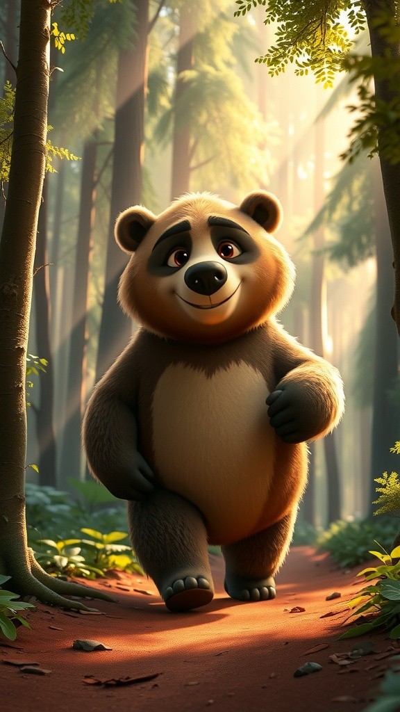 The Story of Bruno the Bear