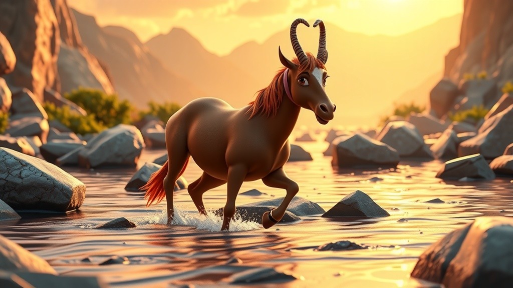 مارخور کی بہادری اور نئے آغاز کی تلاش