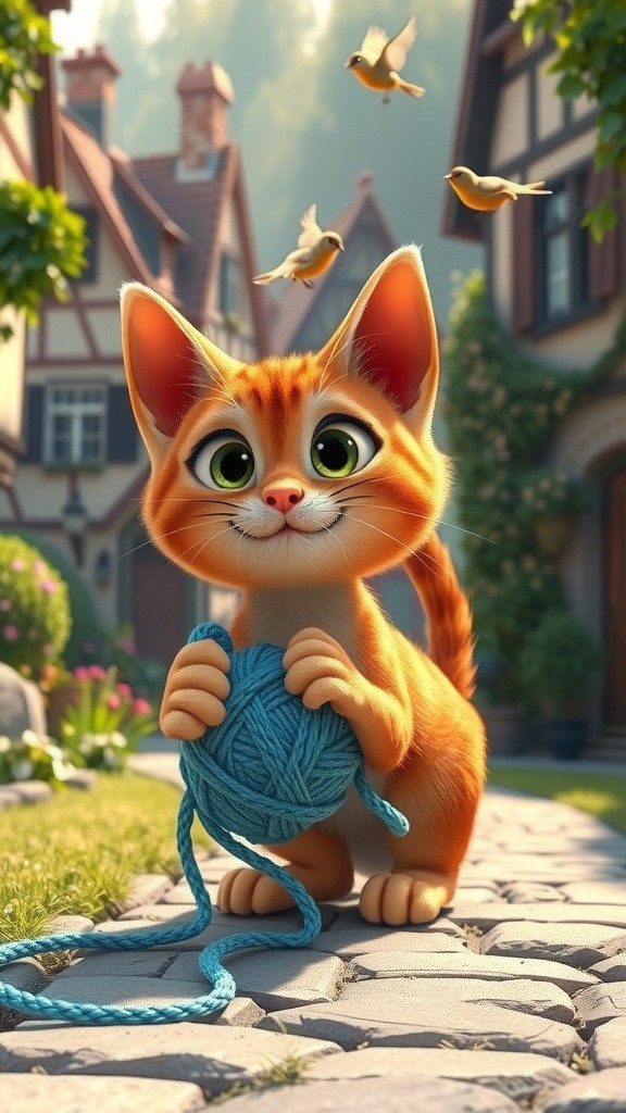 चुलबुली बिल्ली की शरारत और मेहनत की कहानी