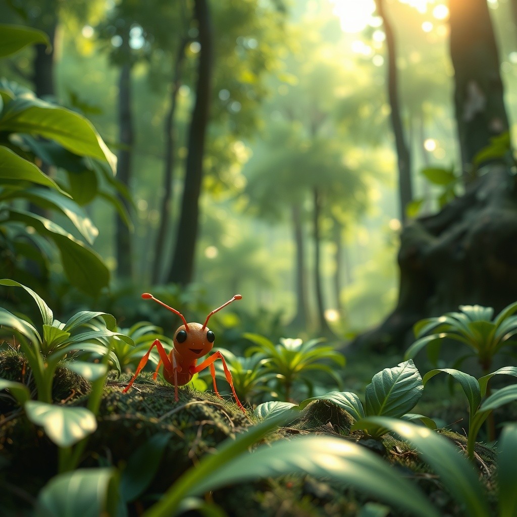 जंगल के जानवरों की सीख: मेहनत, दोस्ती, सफाई और अनुशासन