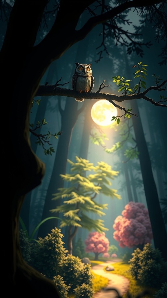 Burung Hantu yang Takut Gelap