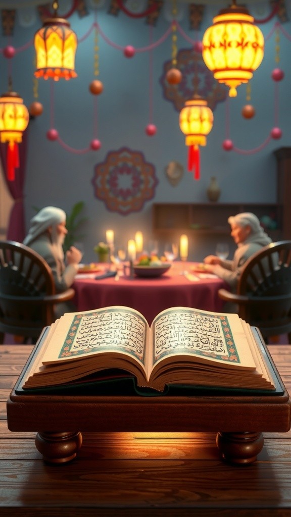 نُزُولُ الْقُرْآنِ وَمَعَانِي الْعِيدَيْنِ