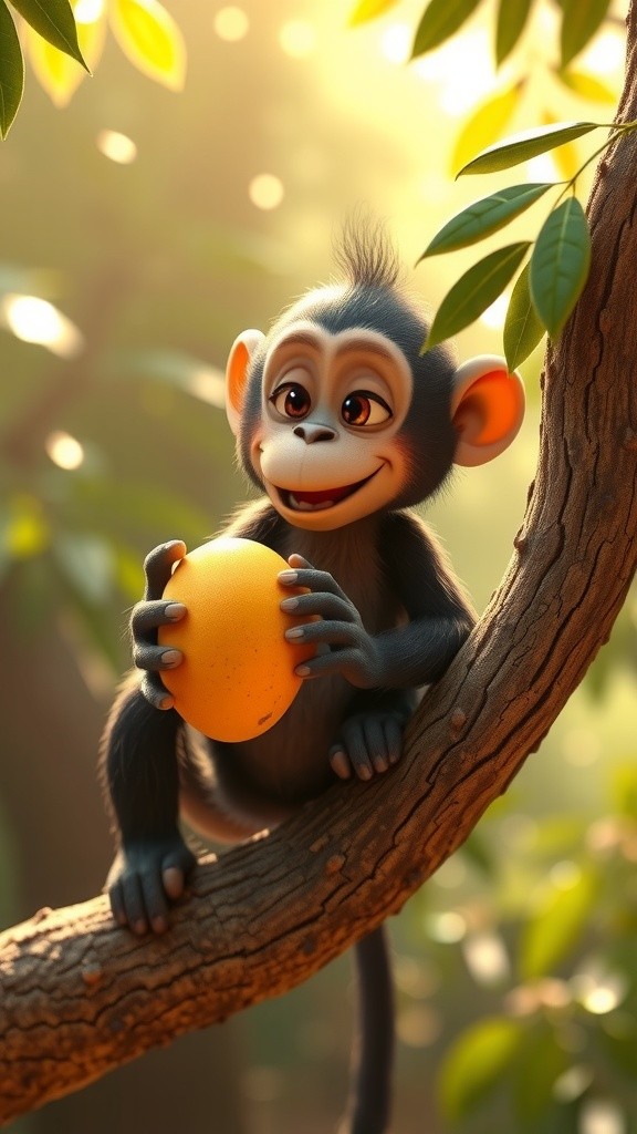 बंदर और मगरमच्छ की चतुराई