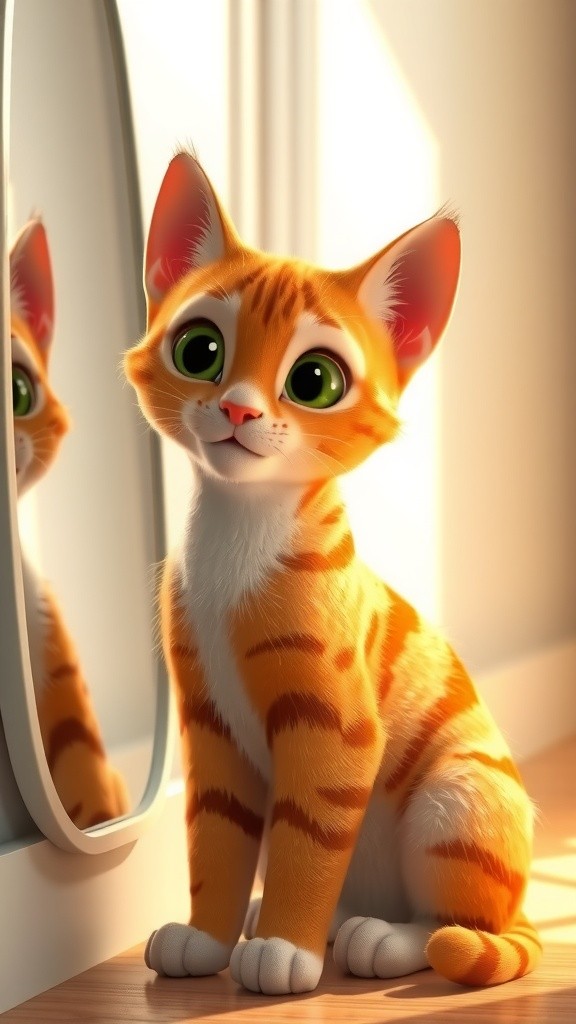 गोलू बिल्ली का शेर बनने का सपना!