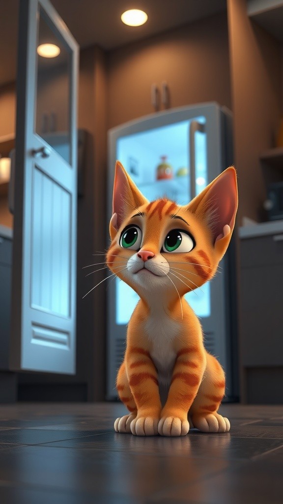 Kucing Lapar yang Viral: Oyen Si Penggemar Kulkas! (copy)