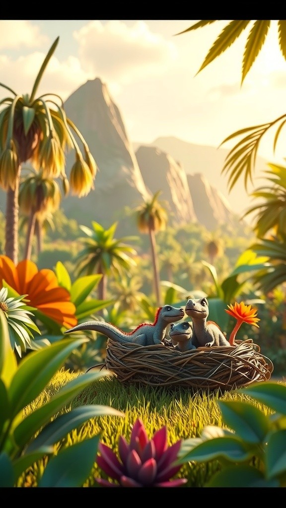 Baby Dinos' Big Rock Adventure