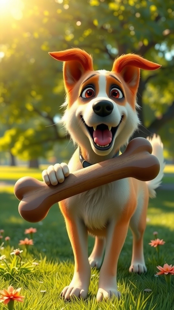 The Greedy Dog and the Lost Bone