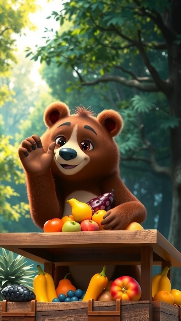 چالاک بندر اور بھالو کا جوس