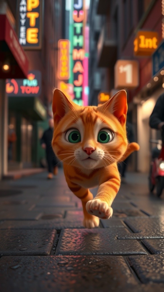 Cat and Mouse: The Alleyway Chase