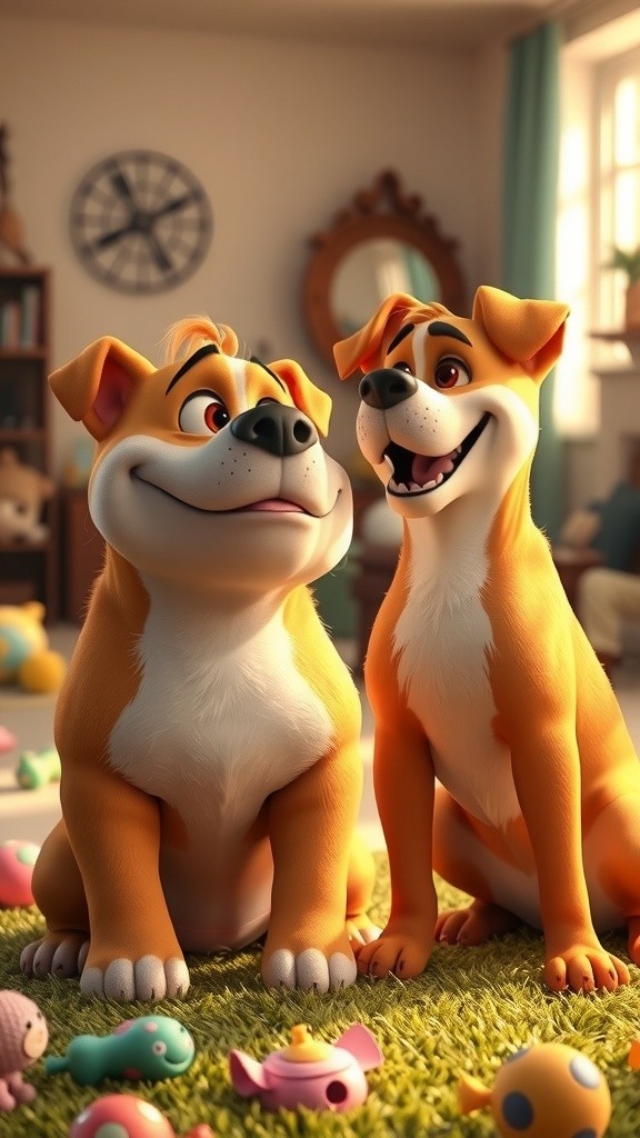 बिल्ली का पिज्ज़ा: बेनी और बुलडॉग की मस्ती!