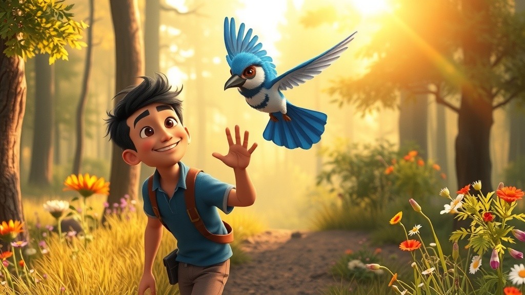 टोमी और चिंकी का जादुई फूल