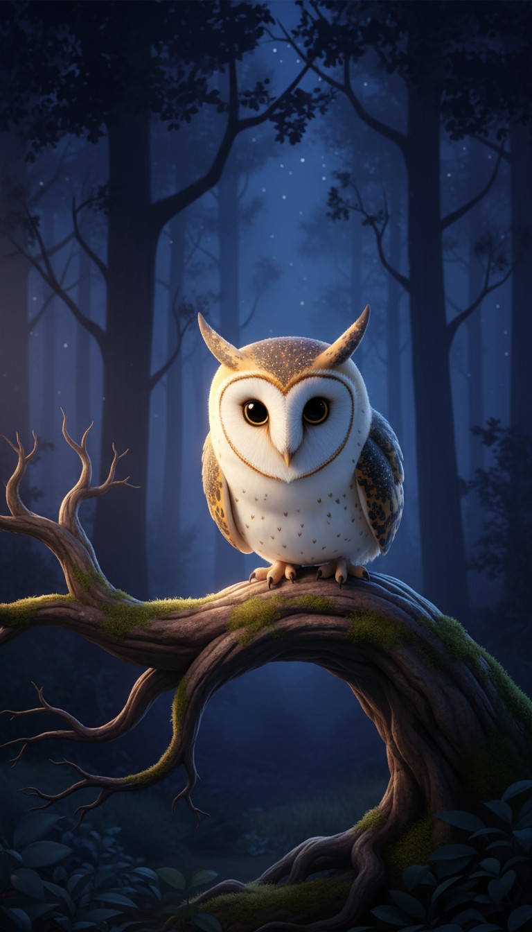 The Night Owl's Quest for Knowledge