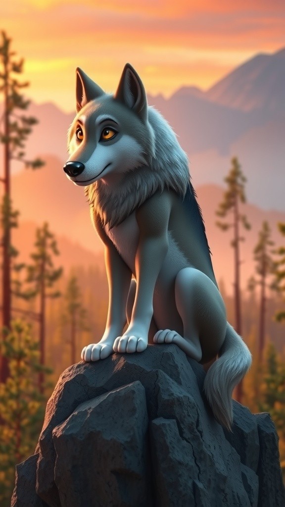 بھیڑیے کی وفاداری اور غیرت