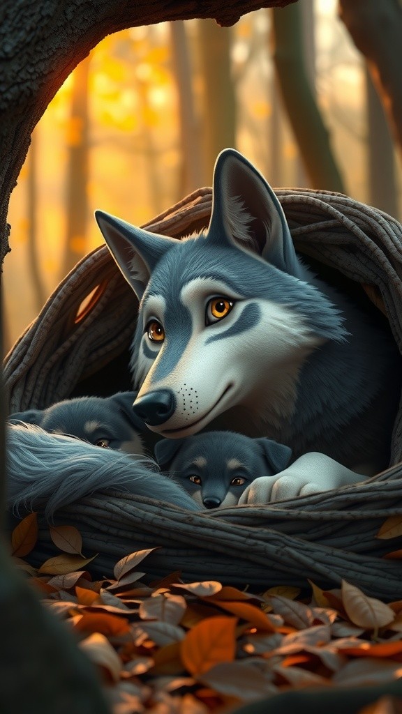 Koba's Journey: From Wolf Pack to Lion Pride