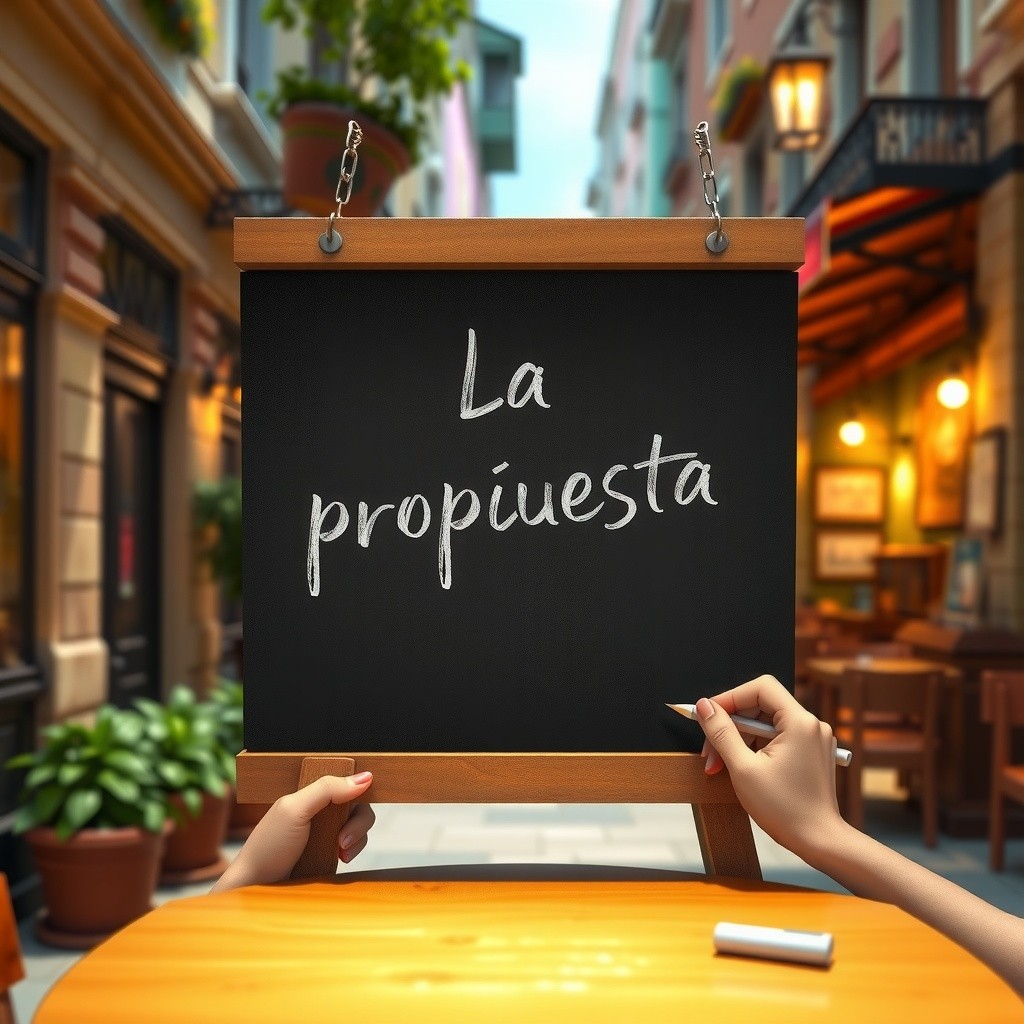 Una Propuesta Especial