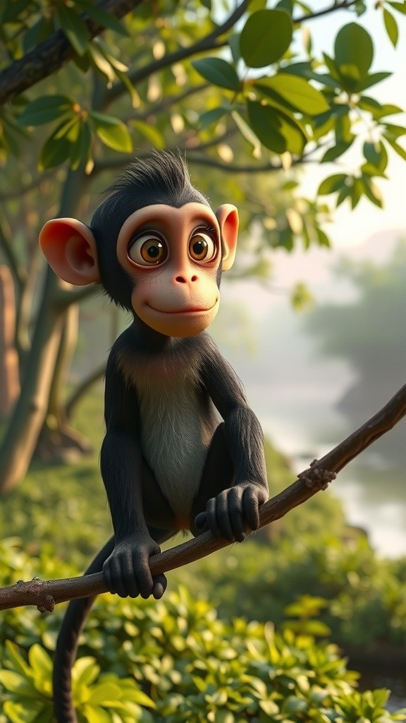 बंदर और मगरमच्छ की कहानी