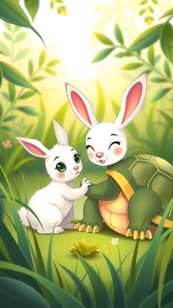 खरगोश और कछुए की दौड़ की कहानी