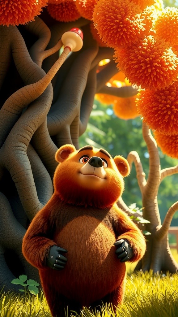 Pohon Aneh dan Cerita Beruang serta Kucing