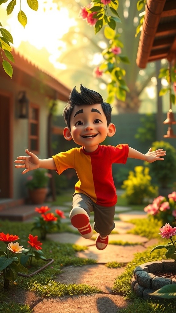 Ayam Pintar dan Jadwal Hidup Sehat Rafi