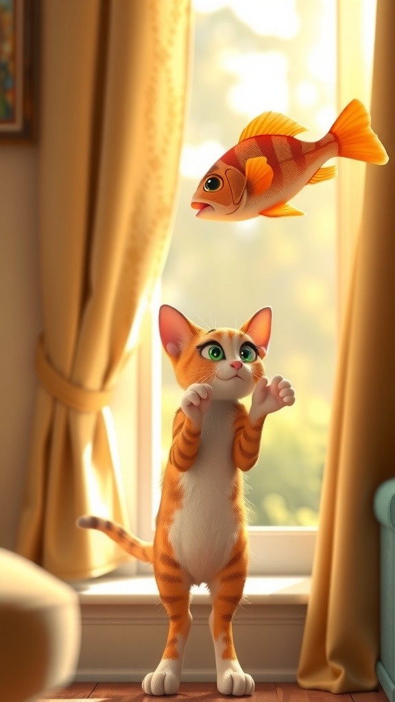 Miko's Flying Fish Quest!