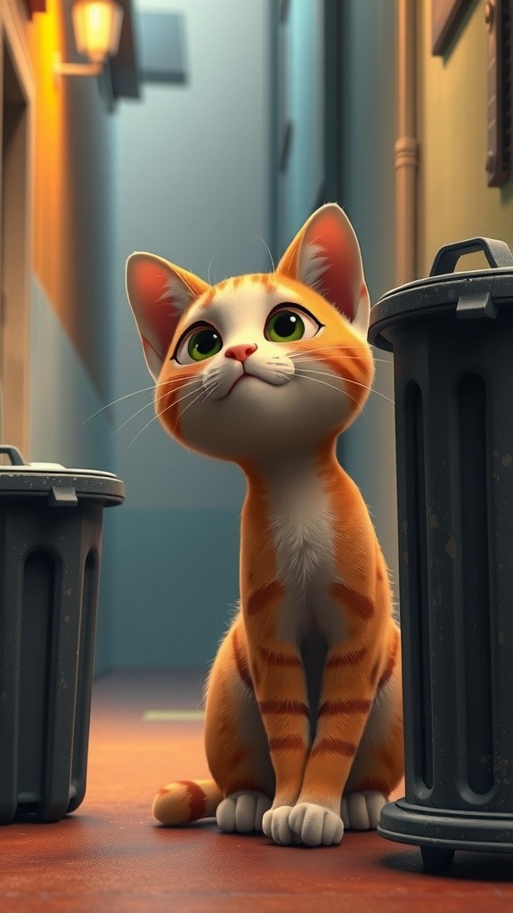 गरीब बिल्ली परिवार की संघर्ष कहानी