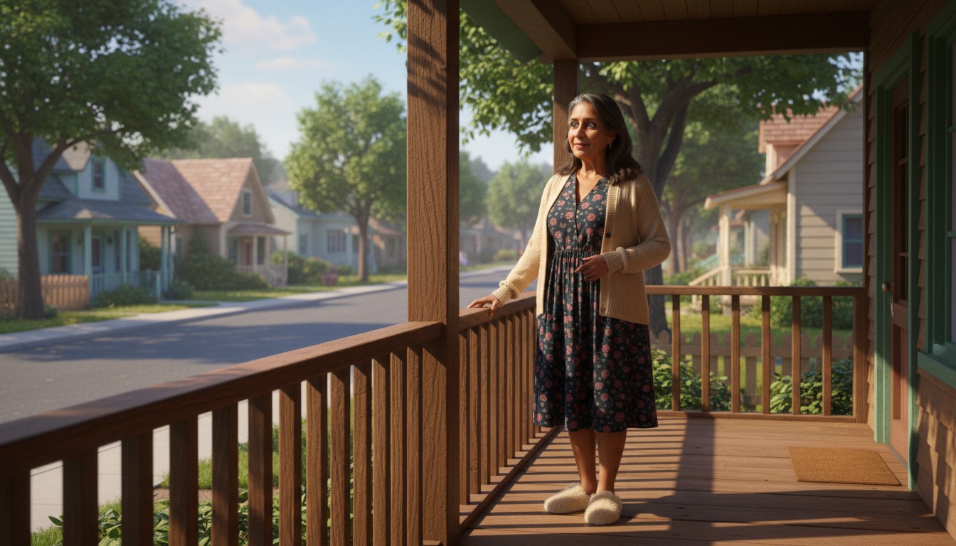 The Old Lady and the Stray Cat's Kittens