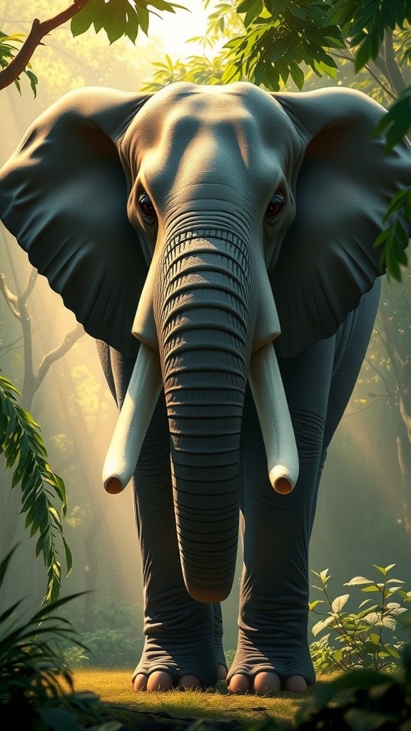 Jungle Ka Raja Aur Hathi Ki Kahani