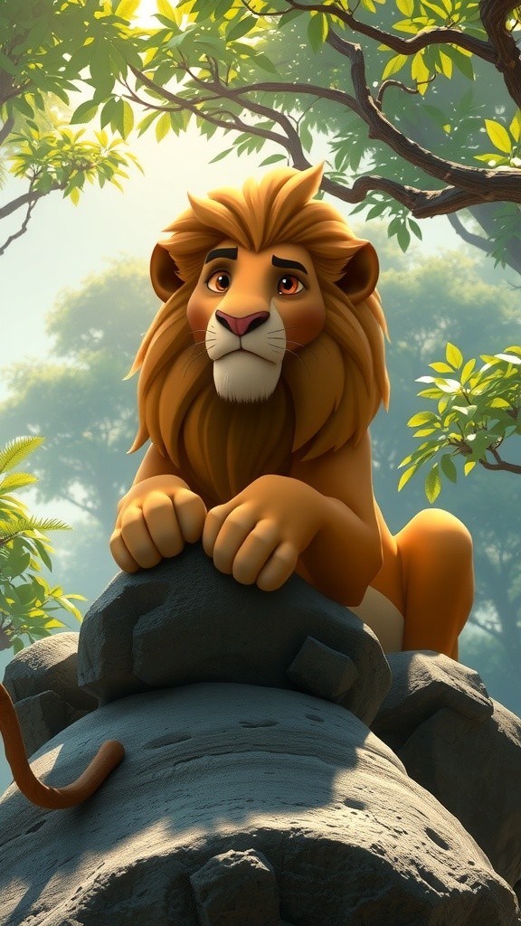 चालाक बंदर और बेवकूफ शेर की कहानी