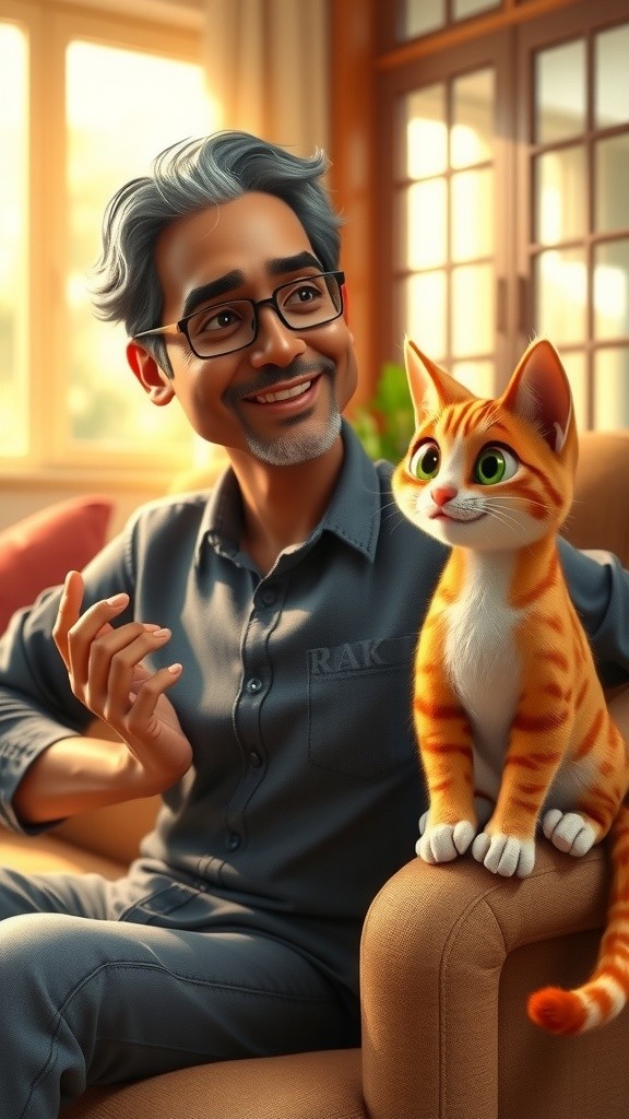 Billi ka English aur Technology ka Jadoo!