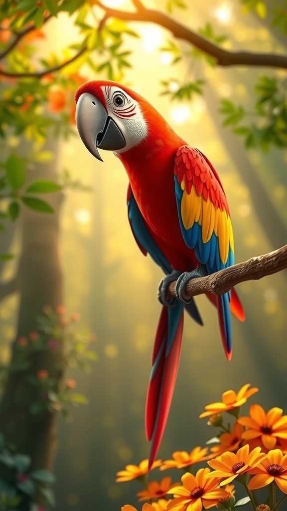 मिट्ठू का साहस और समझदारी