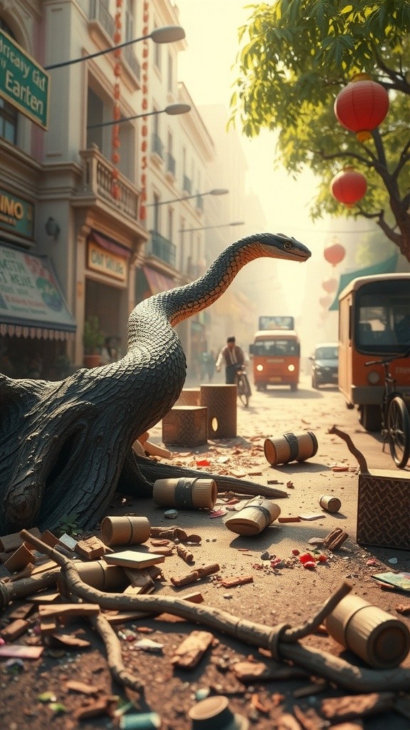 The Royal Procession Panic: Whiskers and Buster's Adventure