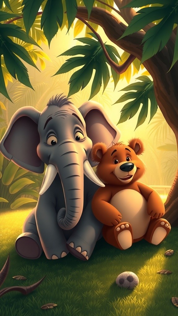 Hathi Aur Bhalu Ki Dosti