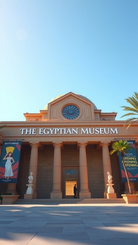 افتتاح المتحف المصري: كلمة الافتتاح بالإنجليزية