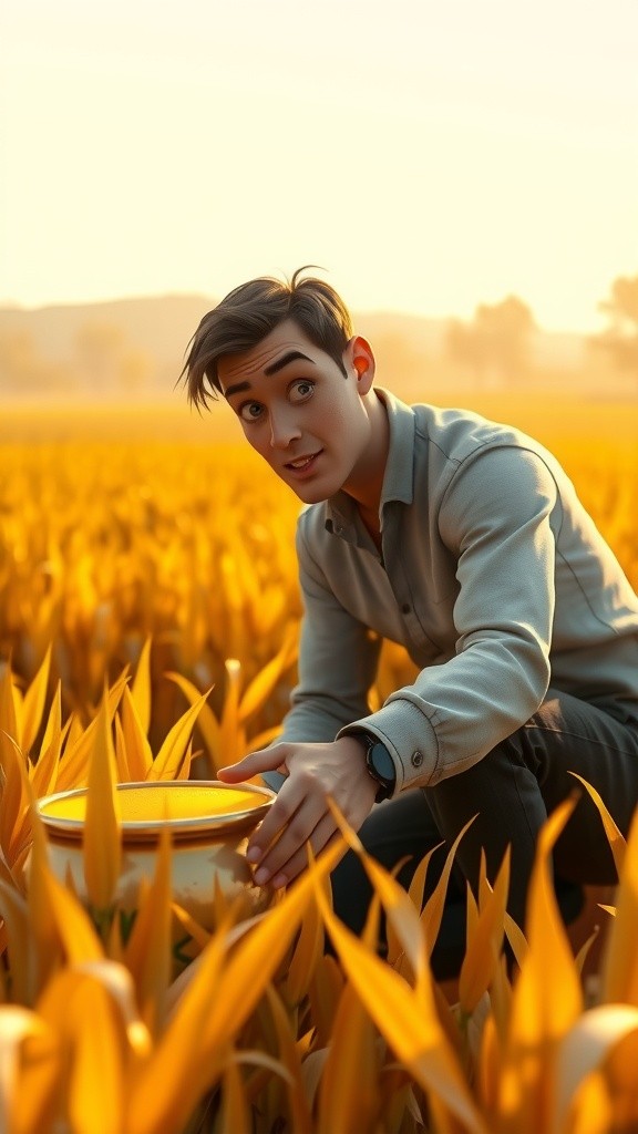 The Farmer and the Golden Pot