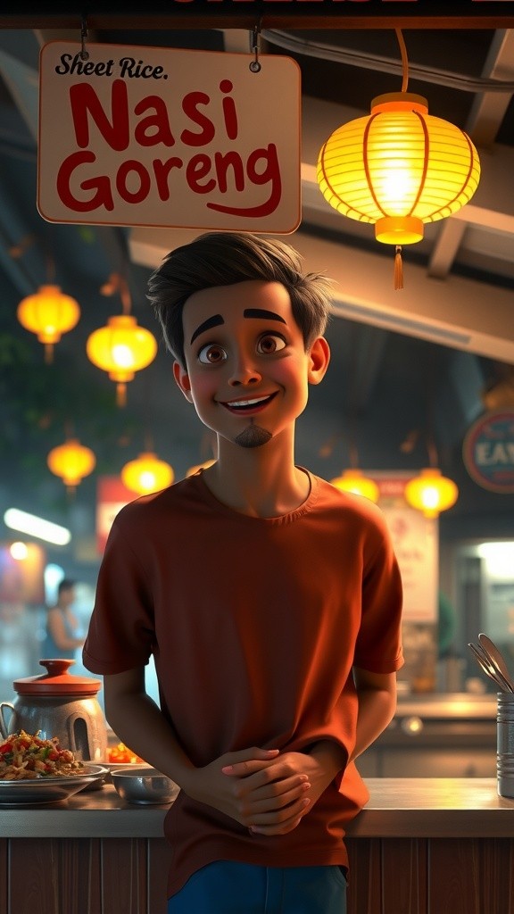 Nasi Goreng yang Ajaib di Tengah Malam