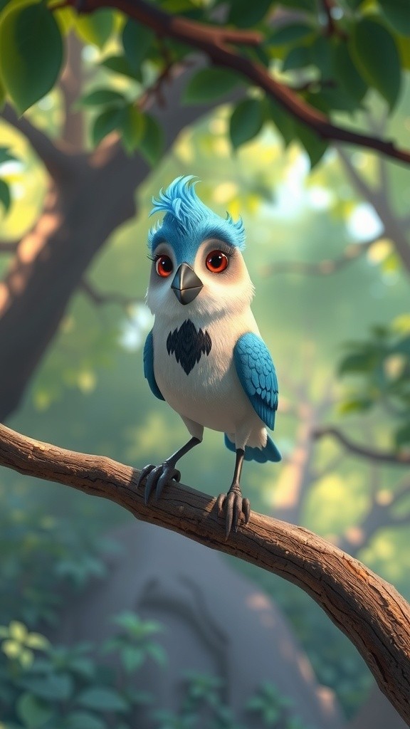 मेहनती चिड़िया की कहानी