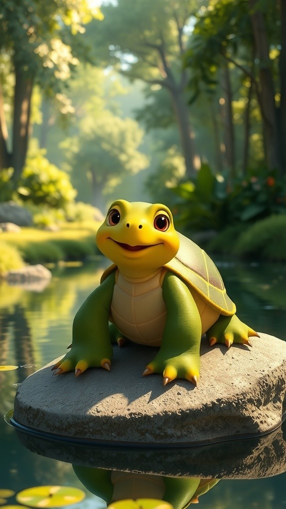 बोलने वाले कछुए की कहानी