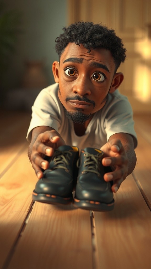 Berlari Tanpa Alas Kaki: Semangat Rian