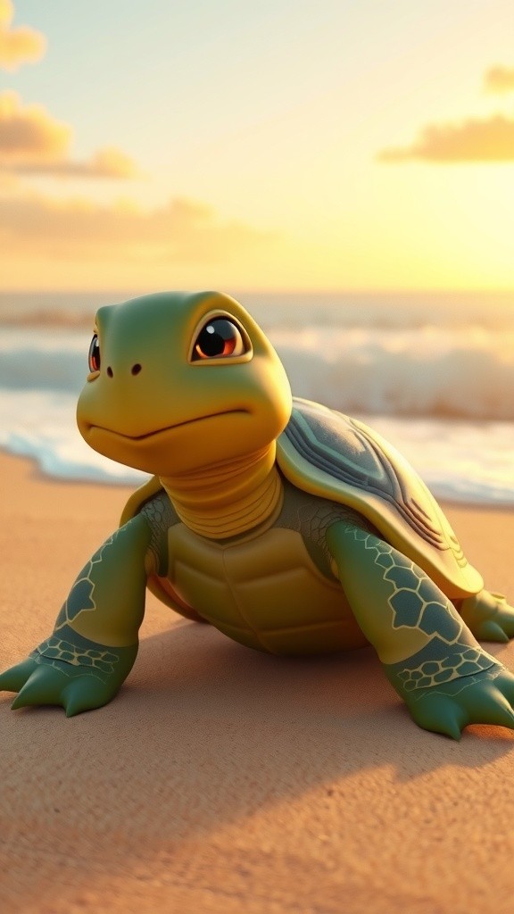 टिनी कछुआ की जीत