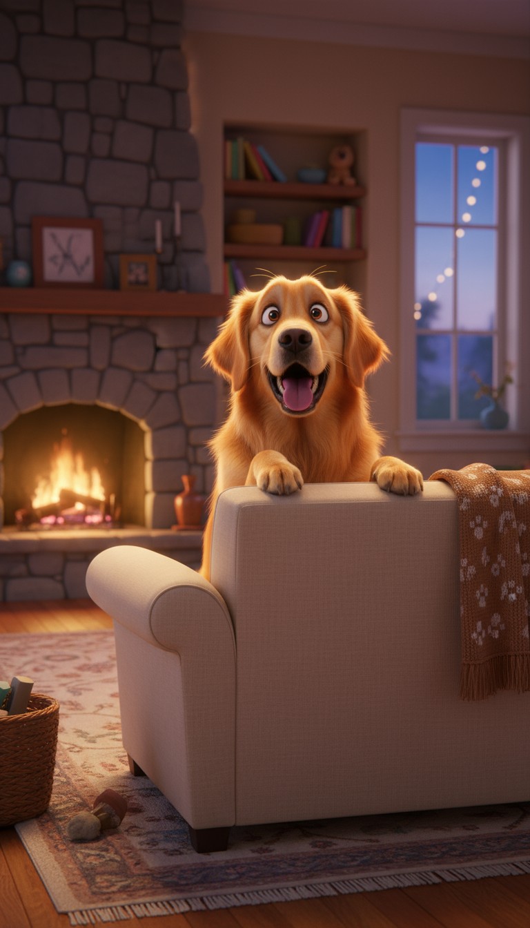 Finding Comfort with a Furry Companion