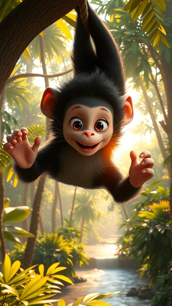 Monkey and Duck's Fun Race