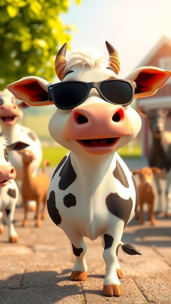 Clarabelle the Cool Cow: Sunglasses Adventure!