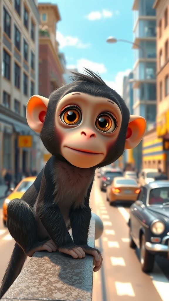 Aik Monkey ki Cycle Aur Bus Wale Ki Takar