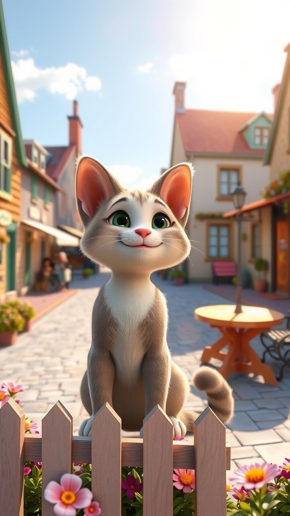 Whiskers and Coco's New Friendship