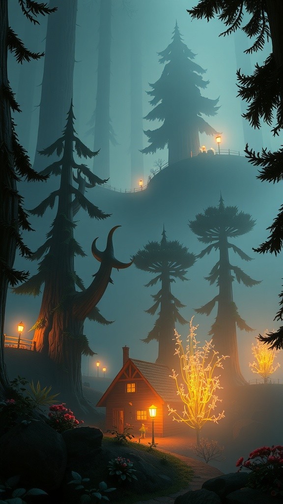 The Enchanted Forest of Treasures