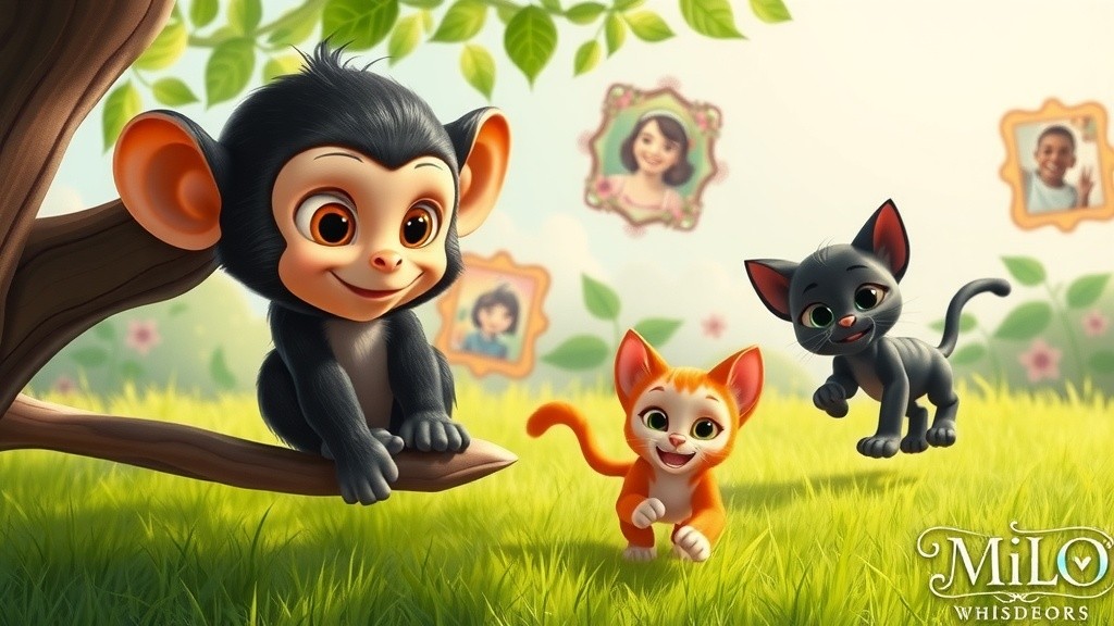 बिल्लियाँ और चालाक बंदर की कहानी