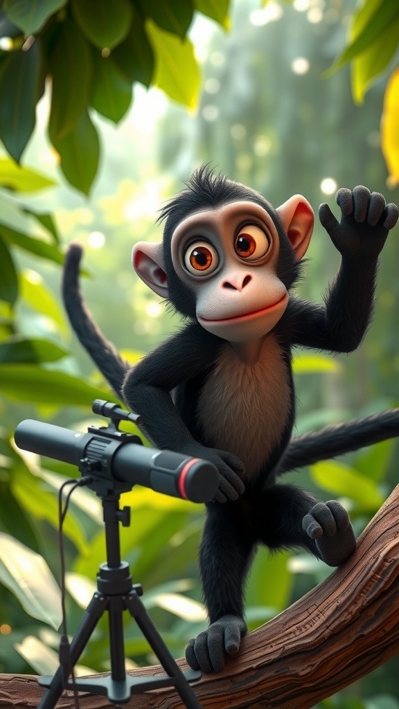 Jungle Explorations with Charlie the Monkey!